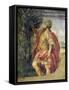 Mythological Subject-Agostino Carracci-Framed Stretched Canvas