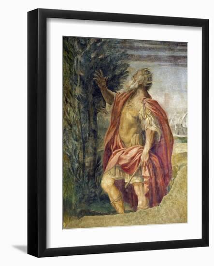 Mythological Subject-Agostino Carracci-Framed Giclee Print