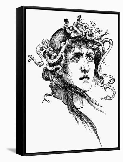 Mythology: Medusa-null-Framed Stretched Canvas