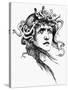 Mythology: Medusa-null-Stretched Canvas