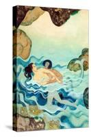 Myths the Ancients Believed - Glaucus and Scylla-Edmund Dulac-Stretched Canvas