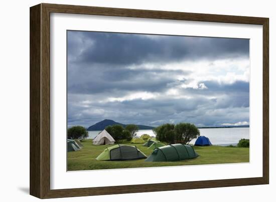 Myvatn, Camping Site-Catharina Lux-Framed Photographic Print