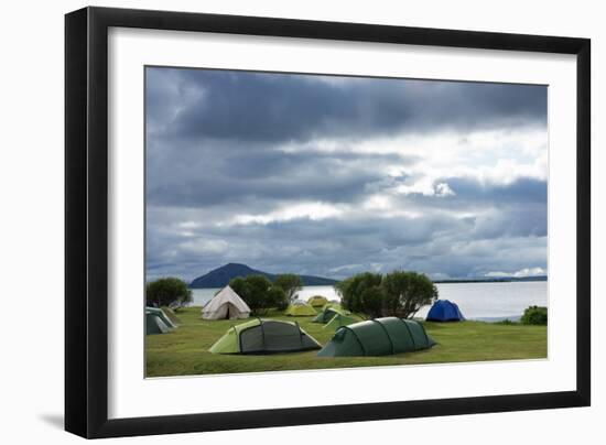 Myvatn, Camping Site-Catharina Lux-Framed Photographic Print