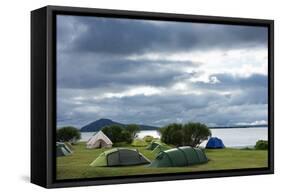 Myvatn, Camping Site-Catharina Lux-Framed Stretched Canvas