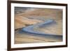 Myvatn District, Northern Iceland. Cracked Earth and Mud Volcano in Hverir.-Marco Bottigelli-Framed Photographic Print