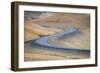 Myvatn District, Northern Iceland. Cracked Earth and Mud Volcano in Hverir.-Marco Bottigelli-Framed Photographic Print