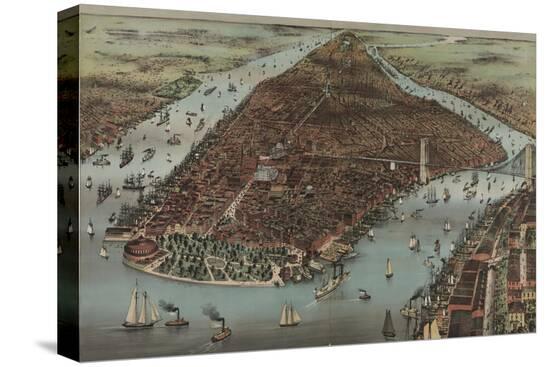 Stretched Canvas Print, , large
