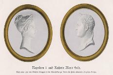 Napoleon I and Marie Louise-N. Bertrand-Stretched Canvas