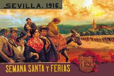 Sevilla Semania Santa y Ferias-N.c. Chilberg-Stretched Canvas