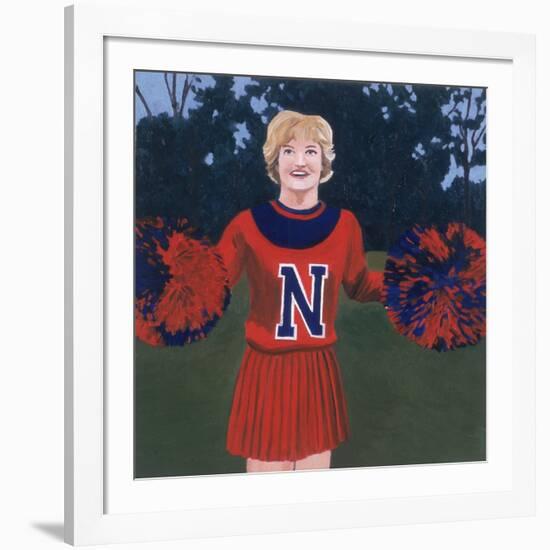 'N' Cheerleader, 2000-Joe Heaps Nelson-Framed Giclee Print