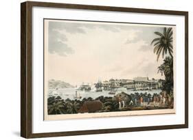 N.E. View of Fort Louis in the Island of Martinique, Illustration from 'An Account of the…-Cooper Willyams-Framed Giclee Print