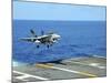 n F/A-18C Hornet Lands Aboard the Aircraft Carrier USS Ronald Reagan-Stocktrek Images-Mounted Photographic Print