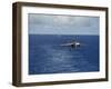 N F-A-18E Super Hornet Prepares to Make an Arrested Landing-null-Framed Photographic Print