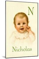 N for Nicholas-Ida Waugh-Mounted Art Print