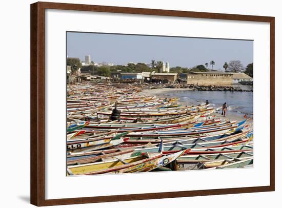 N'Gor Beach, Dakar Area, Senegal, West Africa, Africa-Bruno Morandi-Framed Photographic Print