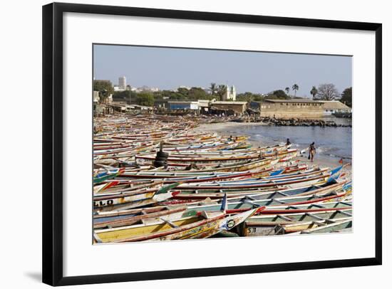 N'Gor Beach, Dakar Area, Senegal, West Africa, Africa-Bruno Morandi-Framed Photographic Print