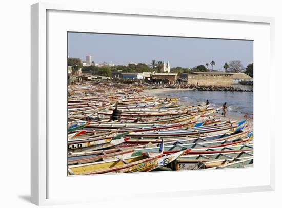 N'Gor Beach, Dakar Area, Senegal, West Africa, Africa-Bruno Morandi-Framed Photographic Print