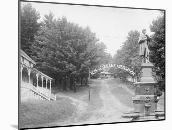 N.H. I.E. New Hampshire Veterans Association Grounds, Weirs, Lake Winnipesaukee, N.H.-null-Mounted Photo