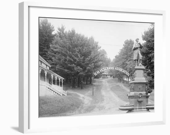 N.H. I.E. New Hampshire Veterans Association Grounds, Weirs, Lake Winnipesaukee, N.H.-null-Framed Photo