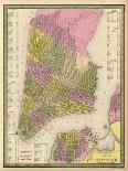 Vintage NYC Map-N. Harbick-Art Print