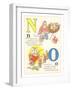 N is for Nest, O is for Owl-null-Framed Art Print