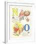 N is for Nest, O is for Owl-null-Framed Art Print