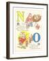 N is for Nest, O is for Owl-null-Framed Art Print