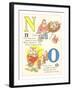 N is for Nest, O is for Owl-null-Framed Art Print