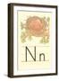 N Is for Nest-null-Framed Art Print