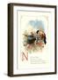 N is for Nest-null-Framed Art Print