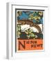 N is for Newt-null-Framed Art Print