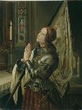 Jeanne d'Arc (Joan of Arc)-N^M^ Dyudin-Framed Stretched Canvas