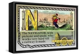 N the Navigator-null-Framed Stretched Canvas