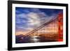 N. Tower Panorama - GG Bridge-John Gavrilis-Framed Photographic Print