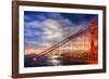 N. Tower Panorama - GG Bridge-John Gavrilis-Framed Photographic Print