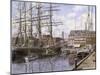 N. Y. C. , Pier 28 Ca. 1876-Stanton Manolakas-Mounted Giclee Print