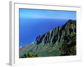 Na Pali Coast, Kauai, Hawaii, USA-Charles Sleicher-Framed Photographic Print