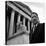 NAACP Chief Counsel Thurgood Marshall Standing on Steps of the Supreme Court Building-Hank Walker-Stretched Canvas