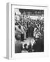 Naacp Lawyer Thurgood Marshall Speaking to the Press-Ed Clark-Framed Photographic Print