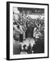 Naacp Lawyer Thurgood Marshall Speaking to the Press-Ed Clark-Framed Photographic Print