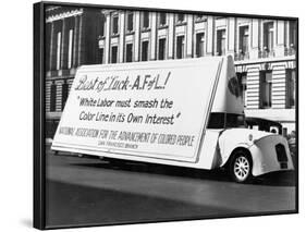 Naacp Moving Billboard-null-Framed Photographic Print