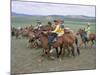 Naadam Festival, Orkhon Valley, Ovorkhangai, Mongolia, Central Asia-Bruno Morandi-Mounted Photographic Print