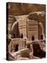 Nabatean Tombs, Petra, Unesco World Heritage Site, Jordan, Middle East-Sergio Pitamitz-Stretched Canvas
