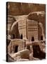 Nabatean Tombs, Petra, Unesco World Heritage Site, Jordan, Middle East-Sergio Pitamitz-Stretched Canvas