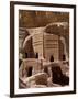 Nabatean Tombs, Petra, Unesco World Heritage Site, Jordan, Middle East-Sergio Pitamitz-Framed Photographic Print