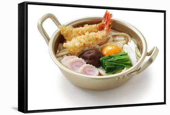 Nabeyaki Udon, Japanese Hot Pot Noodles-oysy-Framed Stretched Canvas