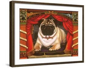 Nabokov's Pug, 2006-Frances Broomfield-Framed Giclee Print