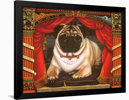 Nabokov's Pug, 2006-Frances Broomfield-Framed Giclee Print