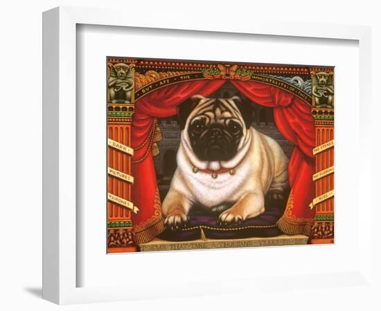 Nabokov's Pug, 2006-Frances Broomfield-Framed Giclee Print