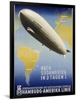 Nach Sudamerika in 3 Tagen! Poster-Ottomar Anton-Framed Giclee Print